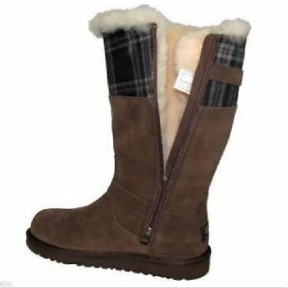 UGG Chocolate Brown Suede Boots